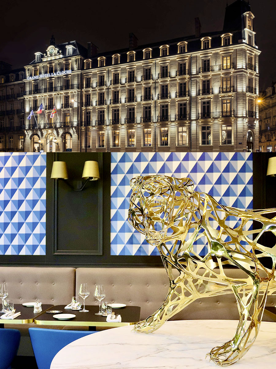 Le restaurant d'un hôtel 5 étoiles