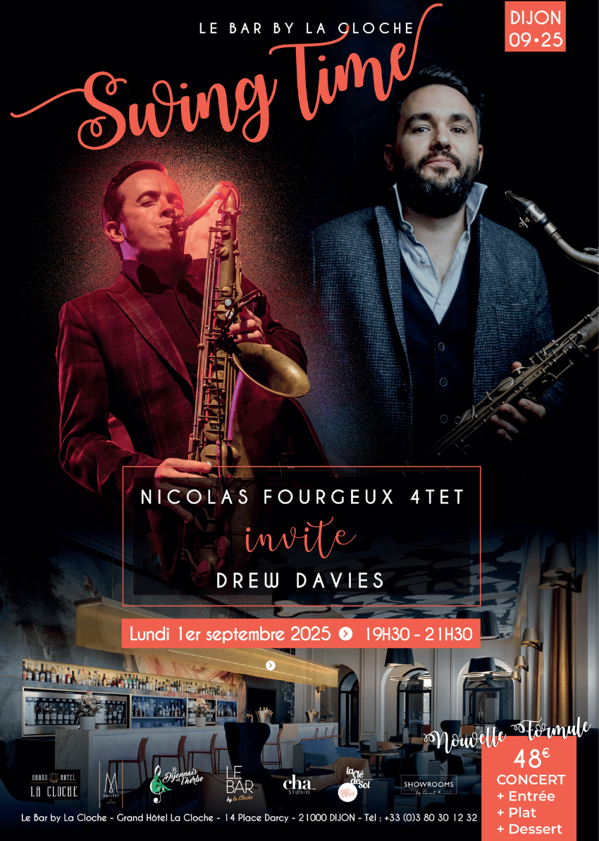 swing time septembre 2025 grand hôtel la cloche