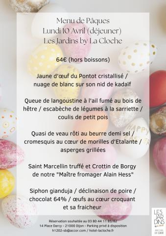 Menu Pâques