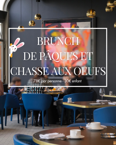 brunch pâques grand hôtel la cloche