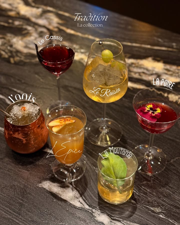 image présentation : Collection Tradition : l’art du cocktail à La Cloche Dijon