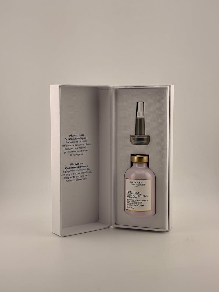 image présentation : Le Sérum Spectral Biologique Recherche au Spa La Cloche 