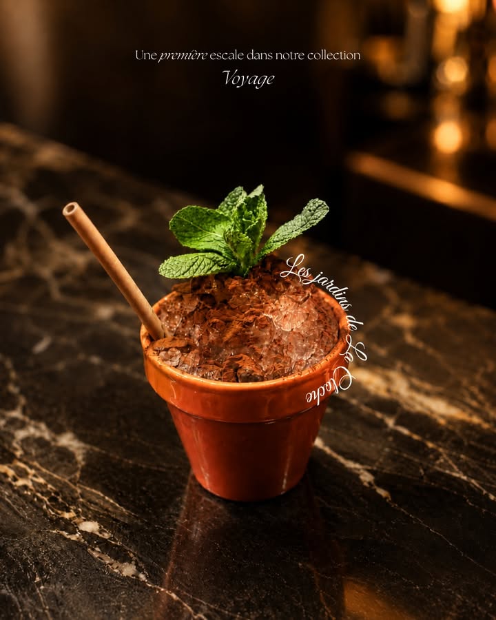 image présentation : Collection Mocktails « Voyage » au Bar de La Cloche Dijon