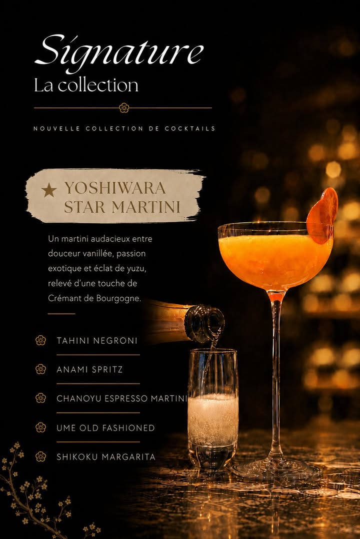 image présentation : Signature : La Nouvelle Collection de Cocktails à Dijon
