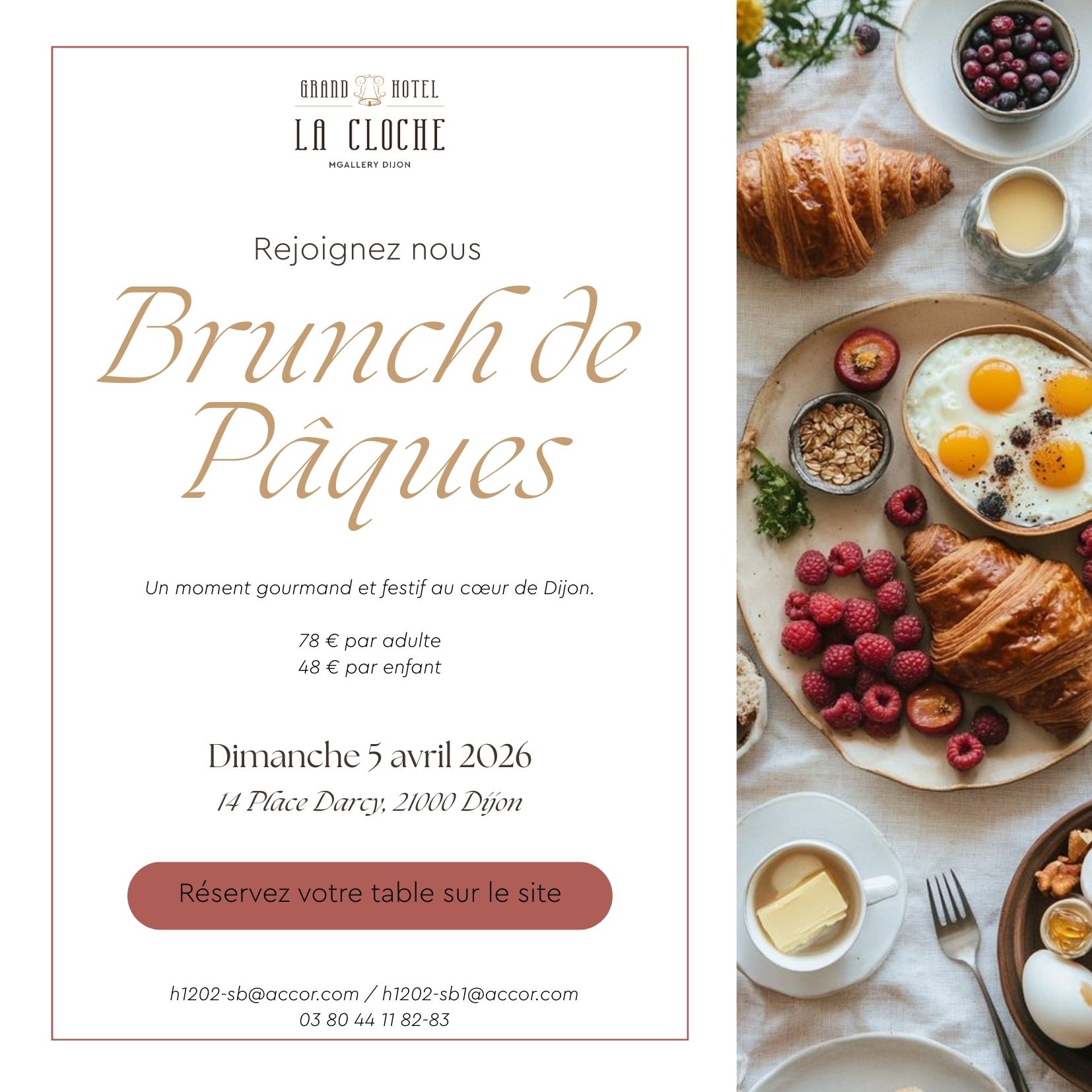 image présentation : Brunch de Pâques 