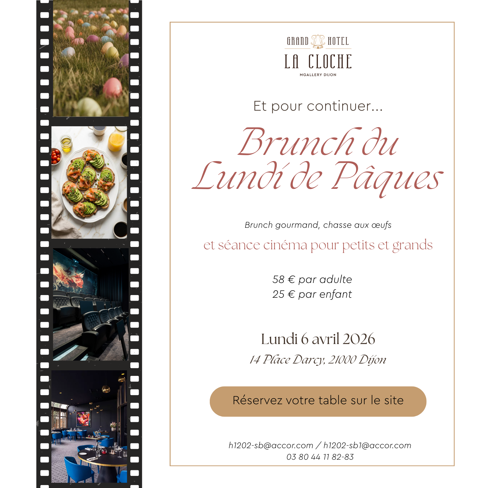 image présentation : Brunch du Lundi de Pâques 