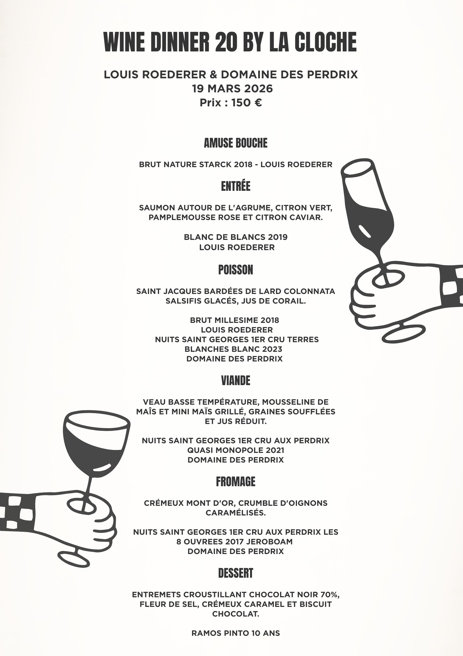 image présentation : Wine Dinner 