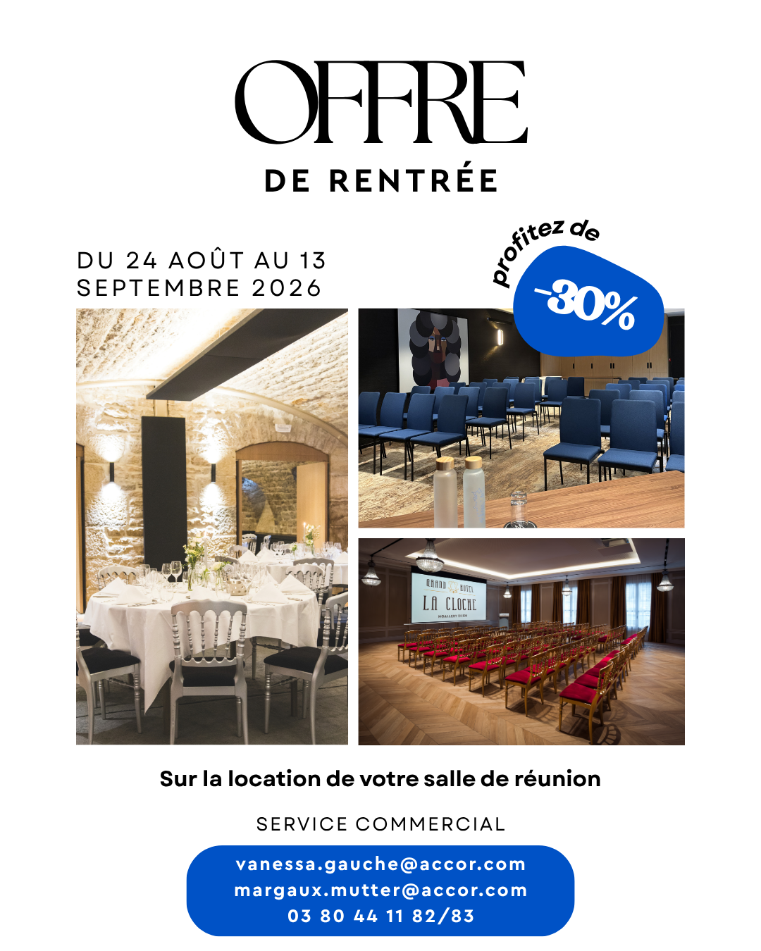 image présentation : Offre de rentrée